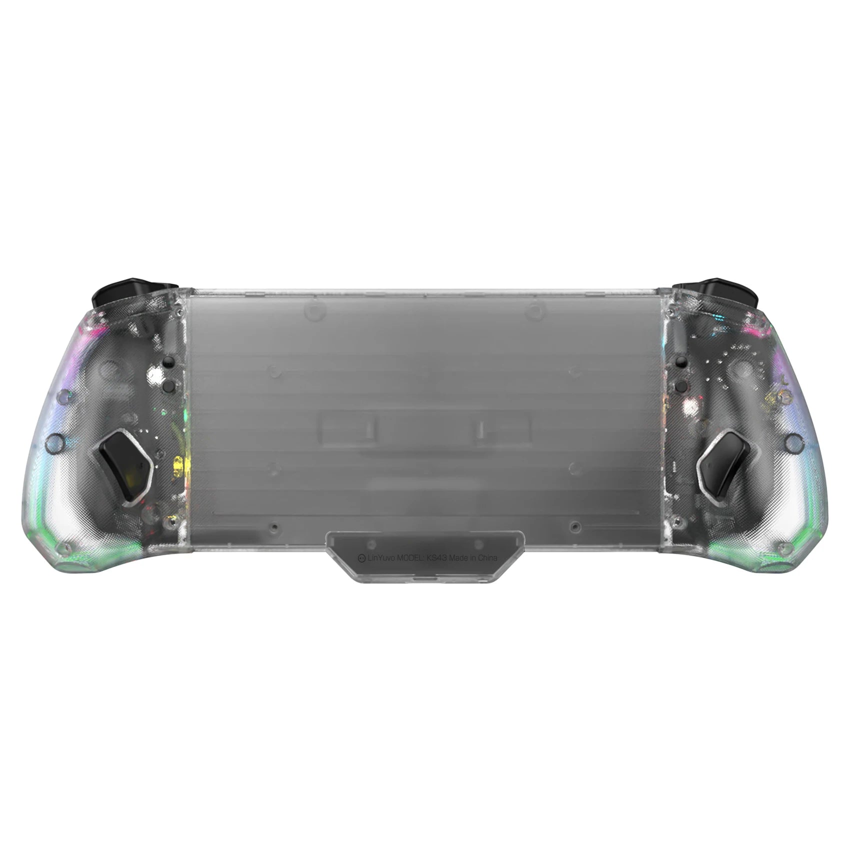 No Deadzone Enhanced Controller for Switch/Switch OLED Handheld Mode, Adjustable LED Light, Ergonomic Design, 6-Axis Gyro, Turb0