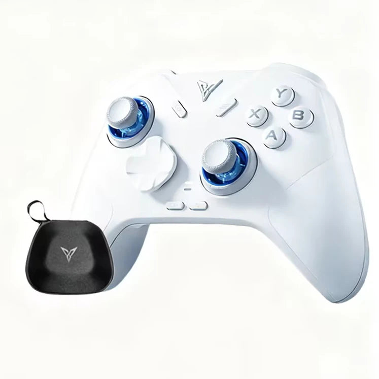 The Flydigi Direwolf 4 multi-mode wireless game controller supports PC, Nintendo Switch, Android, and iOS phones.