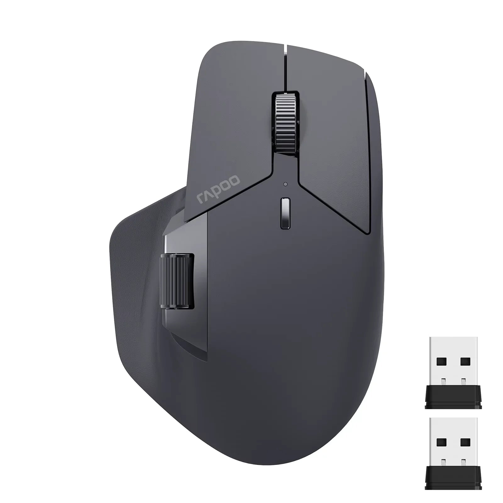 Rapoo MT720L Multi-mode Rechargeable Wireless Mouse 4000 DPI Bluetooth Mouse Easy-Switch Up to 4 Devices