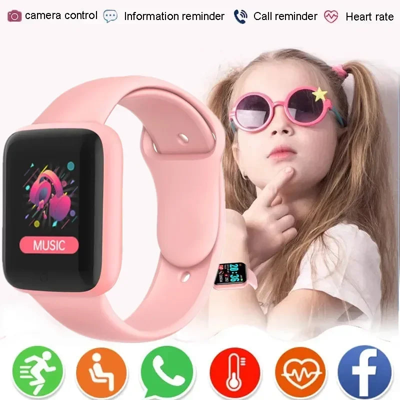 Smart Watch Men Women D20 Bluetooth Heart Rate Monitor Blood Pressure Fitness Bracelet Fashion Smartwatch Y68 for IOS Android