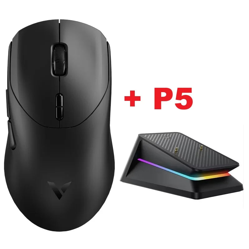 Rapoo VT9 GEN-2 Wireless Gaming Mouse True 8K Wireless Polling Rate 53g Lightweight Up to 750Hr Battery Life