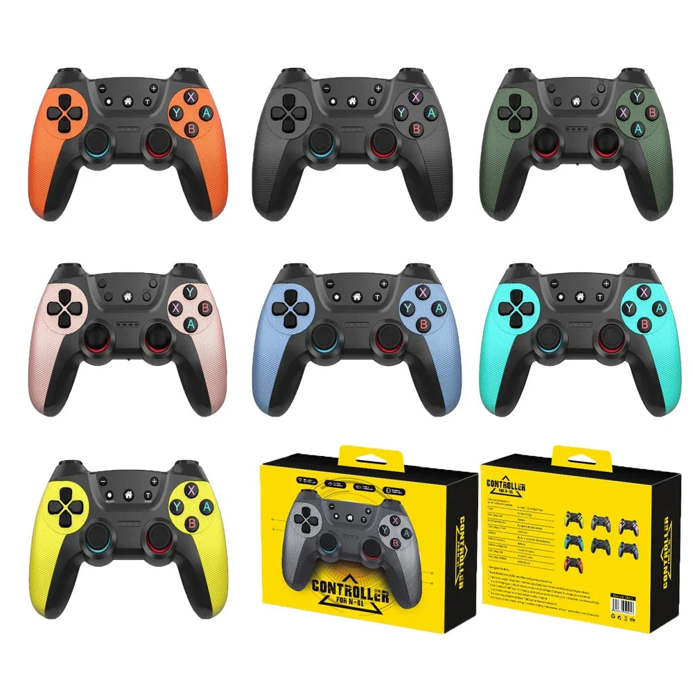 Wireless Gamepad Bluetooth Controller For Nintendo Switch OLED Lite PS3 Android Phone Mobile PC Control Cell Joystick Game Pad