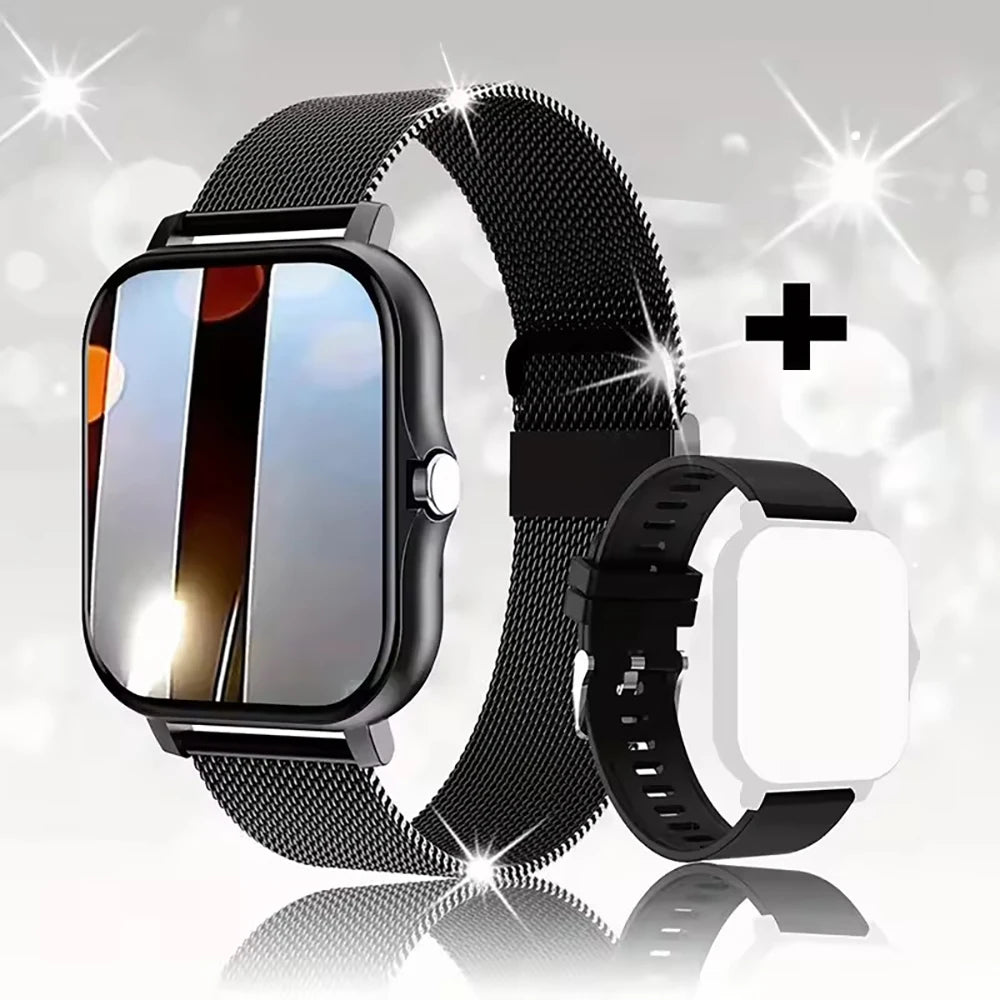 2026 New 1.83-inch Smart Watch Bluetooth Talk Full Touch Screen Heart Rate Monitoring Sports Fitness Smartwatch Men Women Gifts