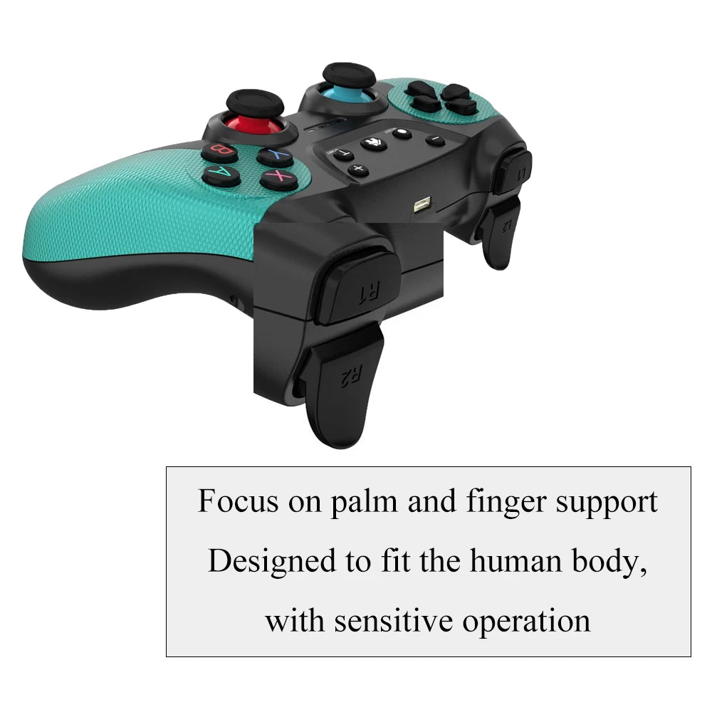 Wireless Gamepad Bluetooth Controller For Nintendo Switch OLED Lite PS3 Android Phone Mobile PC Control Cell Joystick Game Pad