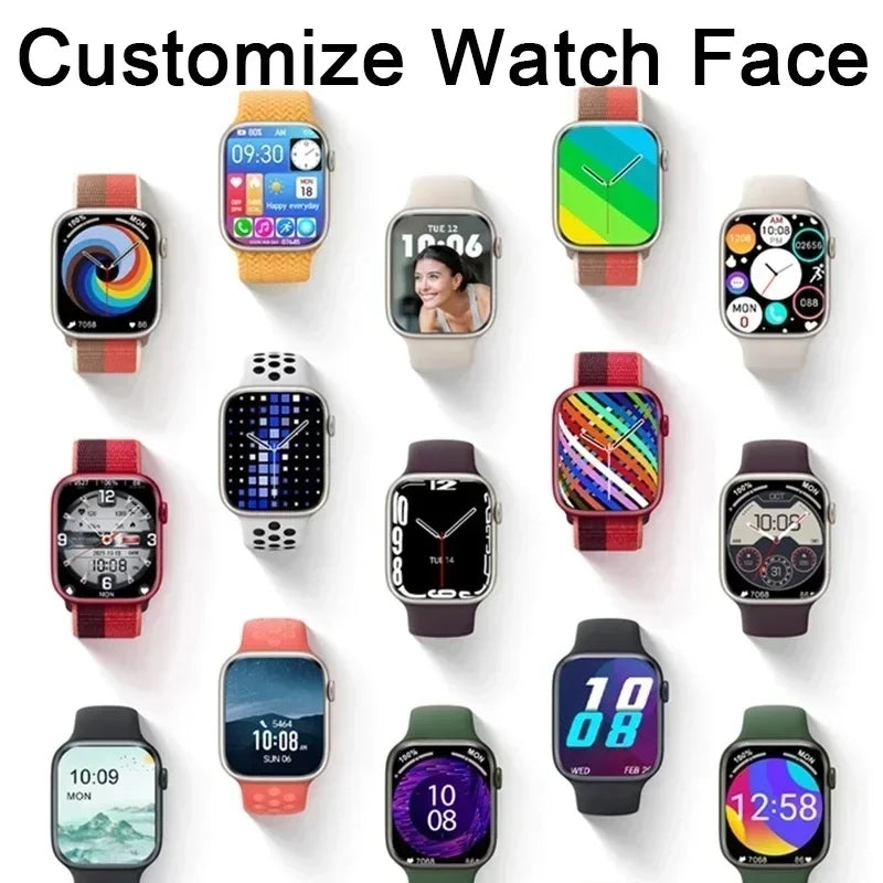 2025 Smart Watch For Apple NEW Series 10 BT Local Music 2.01” Heart Rate Menu Multi-motion Mode