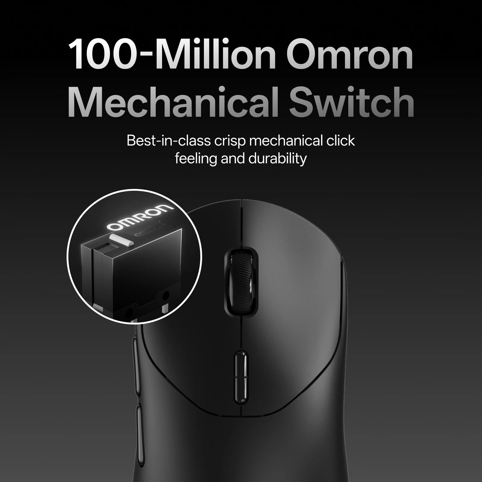 Rapoo VT2 Wireless Gaming Mouse True 8K Wireless Polling Rate Esports Grade 53g Lightweight 26000DPI Up to 500 Hr Battery Life