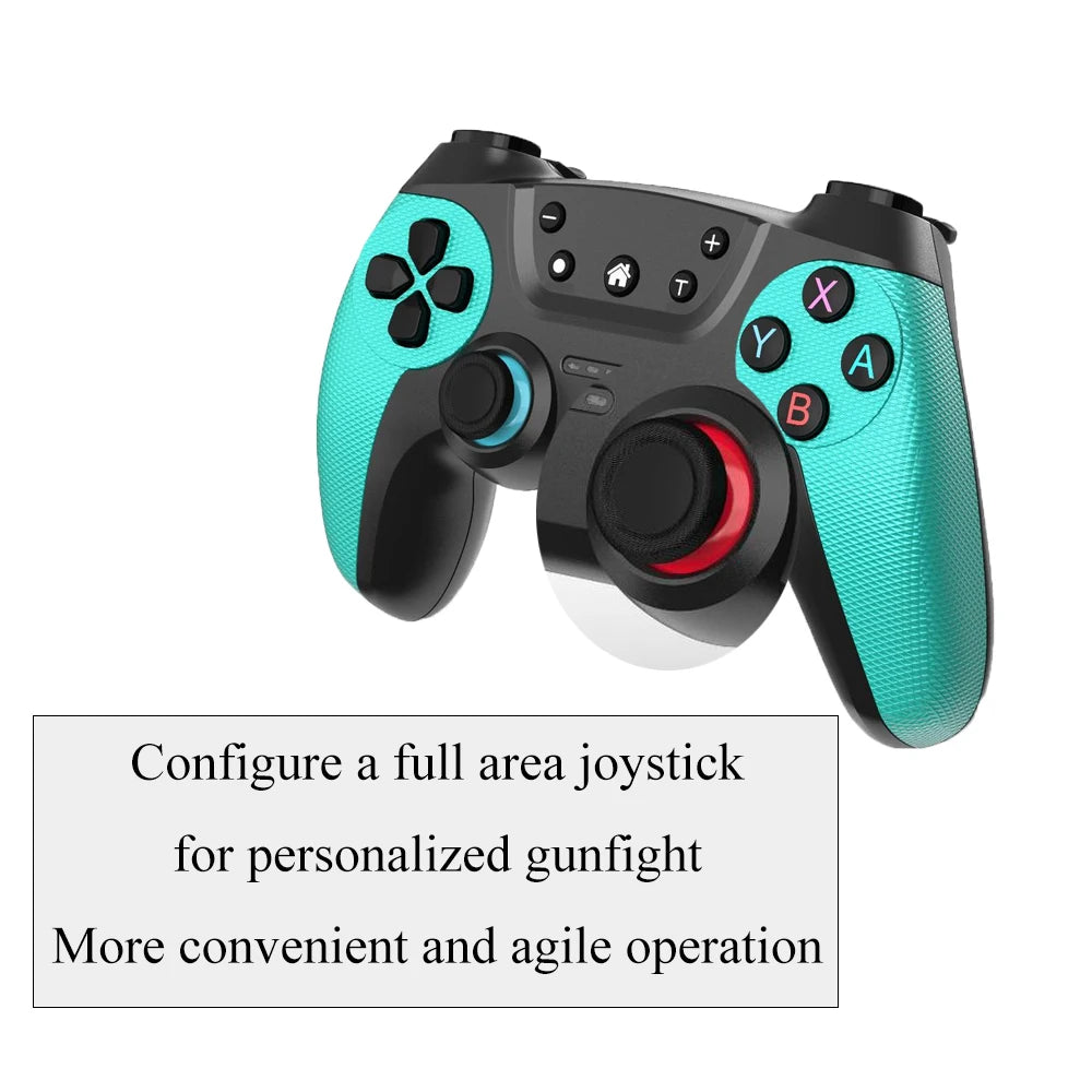 Wireless Gamepad Bluetooth Controller For Nintendo Switch OLED Lite PS3 Android Phone Mobile PC Control Cell Joystick Game Pad