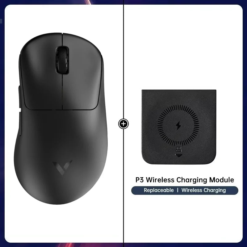 Rapoo VT3S /VT3S MAX GEN-2 Wireless Gaming Mouse True 8K Wireless Polling Rate 49g Ultra Lightweight Up to 750Hr Battery Life