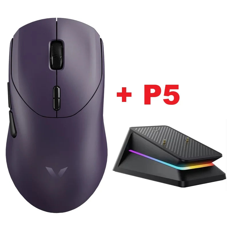 Rapoo VT9 GEN-2 Wireless Gaming Mouse True 8K Wireless Polling Rate 53g Lightweight Up to 750Hr Battery Life
