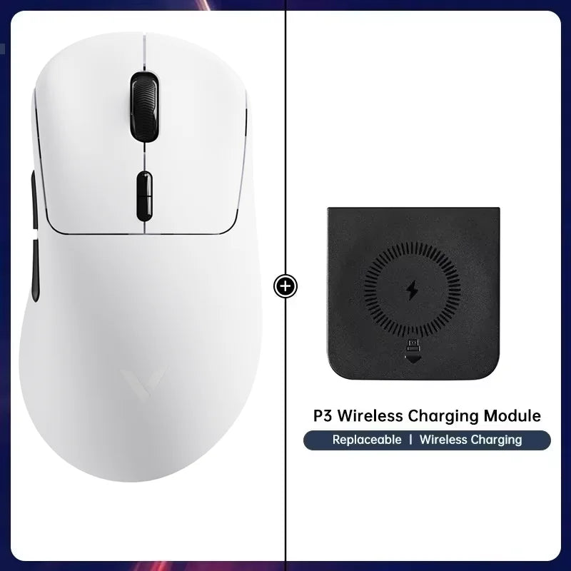 Rapoo VT3 /VT3 MAX Wireless Gaming Mouse True 8K Wireless Polling Rate 53g Lightweight Up to 750Hr Battery Life Macro Enabled