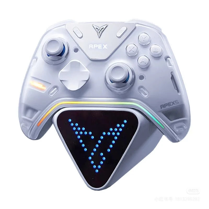 Flydigi Octoups Apex5 Game Controller Wireless Bluetooth Gamepad RGB Light Strip E-sports Performance Gamepad for Switch/PC Gift