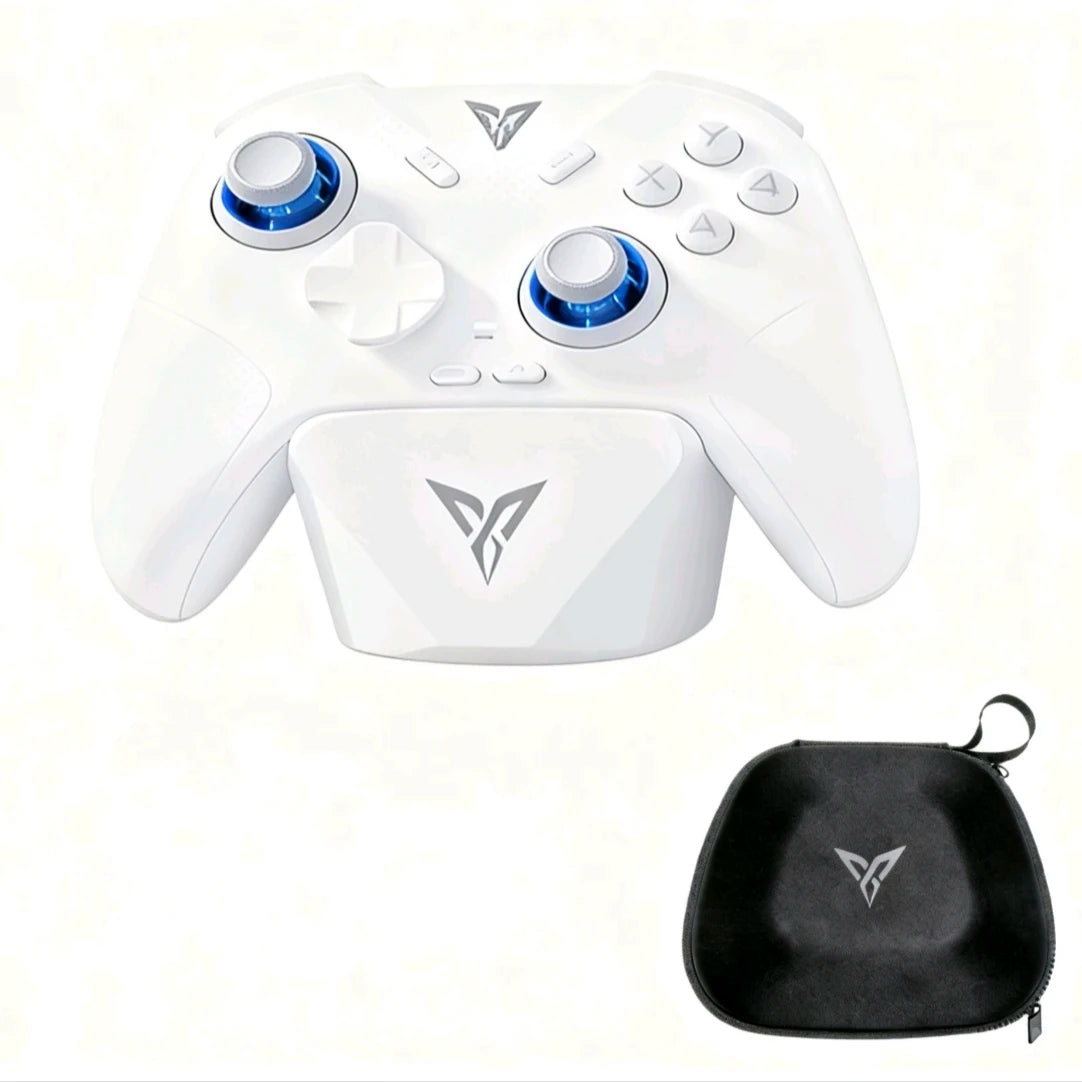 The Flydigi Direwolf 4 multi-mode wireless game controller supports PC, Nintendo Switch, Android, and iOS phones.