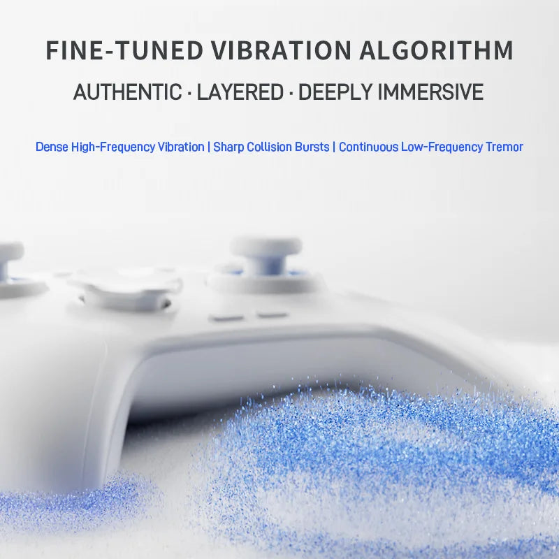 The Flydigi Direwolf 4 multi-mode wireless game controller supports PC, Nintendo Switch, Android, and iOS phones.